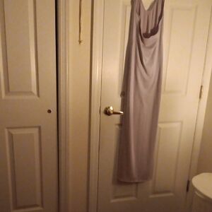 NWOT- Elegant Lavender Maxi Dress